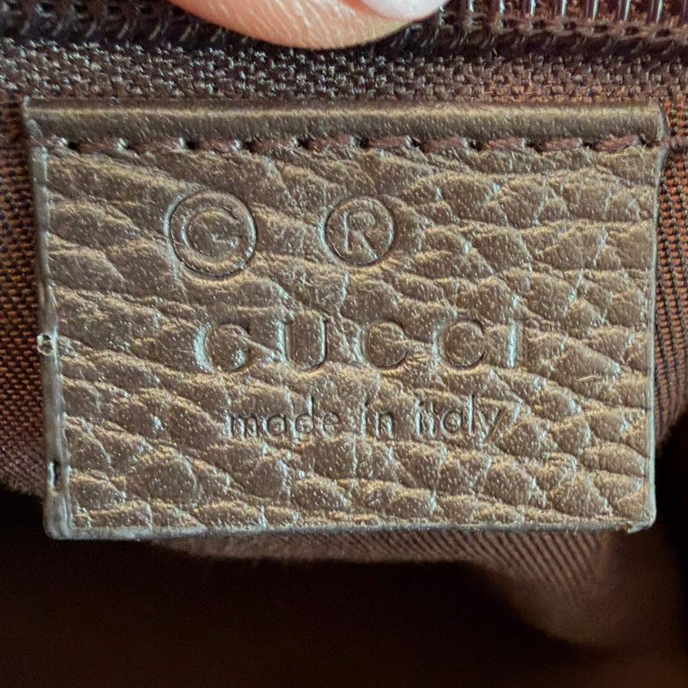 Gucci Beige and Dark Brown Men's Tote - Picture 14 of 15